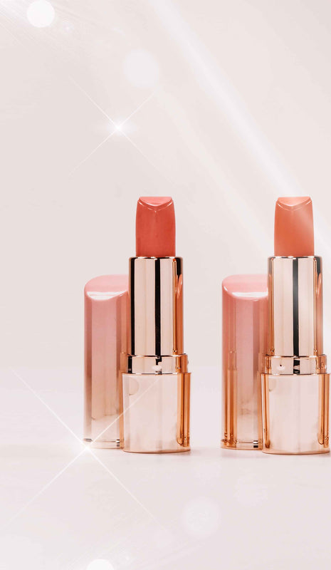 Heart shaped clean beauty products lipstick moisturizing